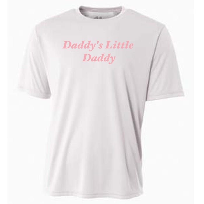 Daddy's Little Daddy Funny Cooling Performance Crew T-Shirt