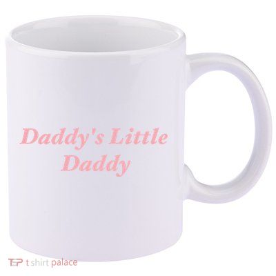 Daddy's Little Daddy Funny 11oz C Handle Ceramic Mug