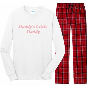 Daddy's Little Daddy Funny Long Sleeve Pajama Set