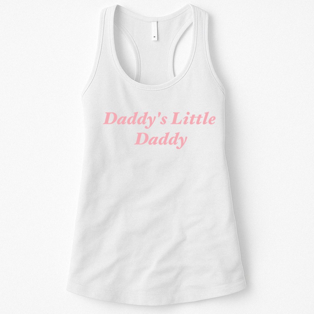 Daddy's Little Daddy Funny Womens Tank Top
