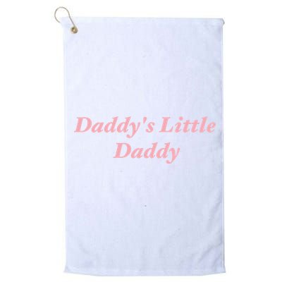 Daddy's Little Daddy Funny Golf Towel