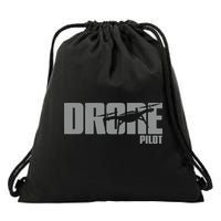 Drone Life Design For Drone Pilot And Drone Operator Drawstring Bag