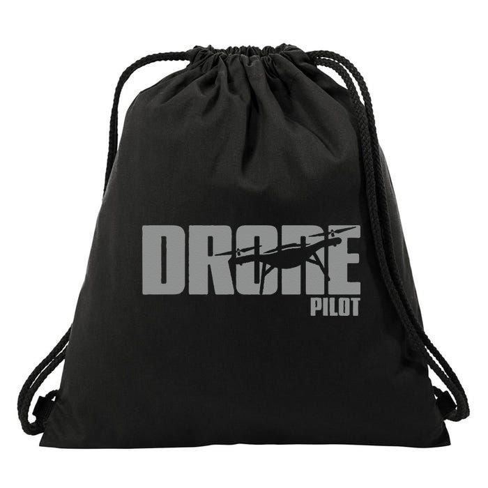Drone Life Design For Drone Pilot And Drone Operator Drawstring Bag