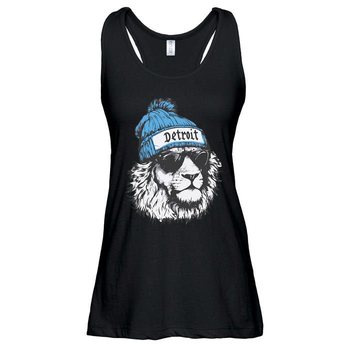 Detroit Lovers Detroit Idea Ladies Essential Flowy Tank