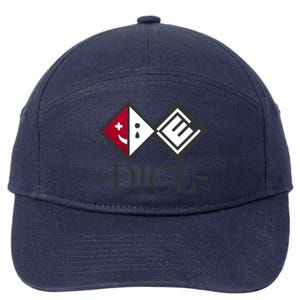 D.I.C.E. Logo 7-Panel Snapback Hat