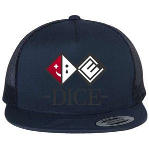 D.I.C.E. Logo Flat Bill Trucker Hat