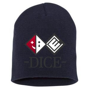 D.I.C.E. Logo Short Acrylic Beanie