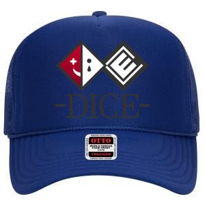 D.I.C.E. Logo High Crown Mesh Back Trucker Hat