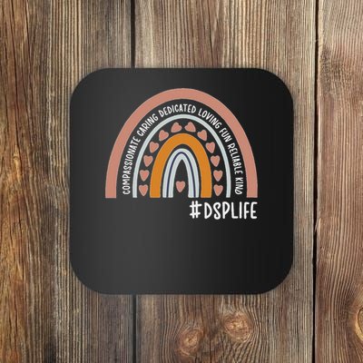 Dsp Life Direct Support Professional Rainbow Coaster