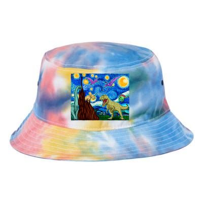 Dinosaur Lover Dinosaur Art T Rex Art Dinosaur Tie Dye Newport Bucket Hat