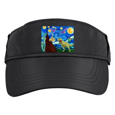 Dinosaur Lover Dinosaur Art T Rex Art Dinosaur Adult Drive Performance Visor