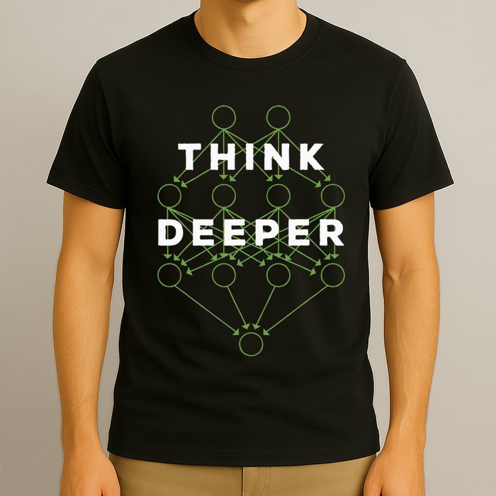 Deep Learning Data Scientist Gift Ai Developer T-Shirt