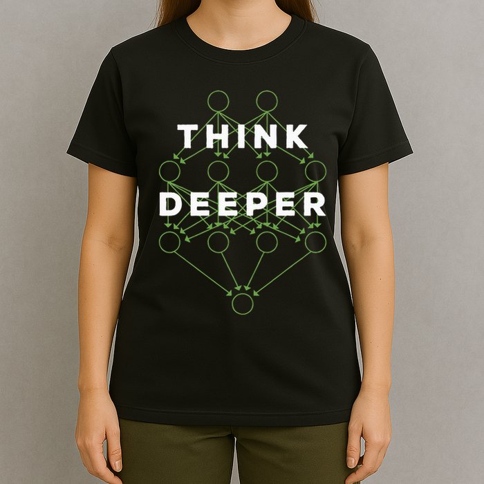 Deep Learning Data Scientist Gift Ai Developer T-Shirt