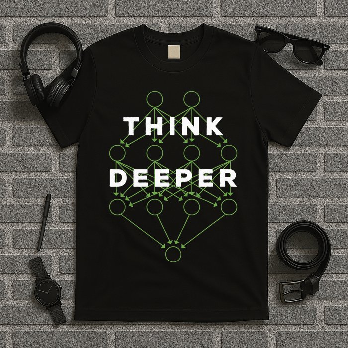Deep Learning Data Scientist Gift Ai Developer T-Shirt