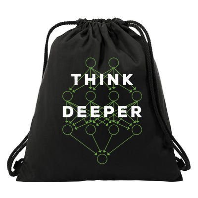 Deep Learning Data Scientist Gift Ai Developer Drawstring Bag