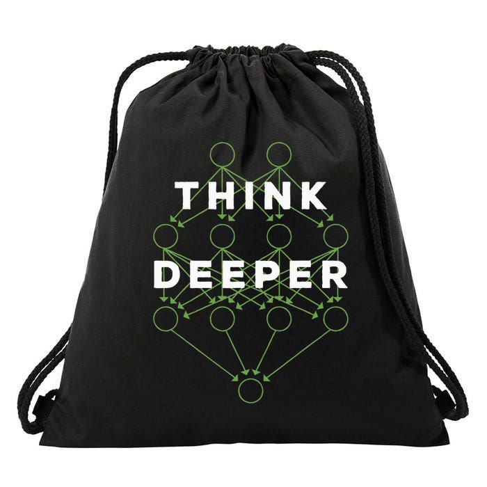 Deep Learning Data Scientist Gift Ai Developer Drawstring Bag