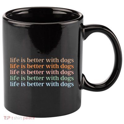 Dog Lover 11oz C Handle Ceramic Mug