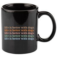Dog Lover 11oz C Handle Ceramic Mug
