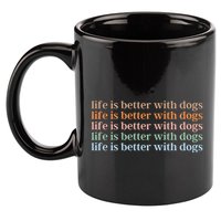 Dog Lover 11oz C Handle Ceramic Mug