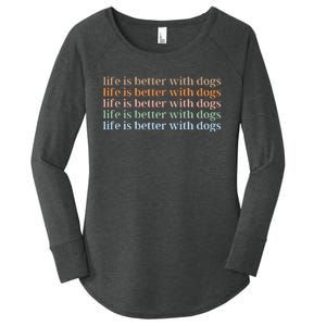 Dog Lover Women's Perfect Tri Tunic Long Sleeve Shirt