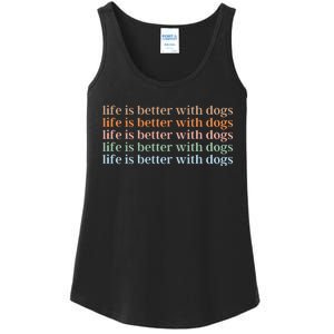 Dog Lover Ladies Essential Tank