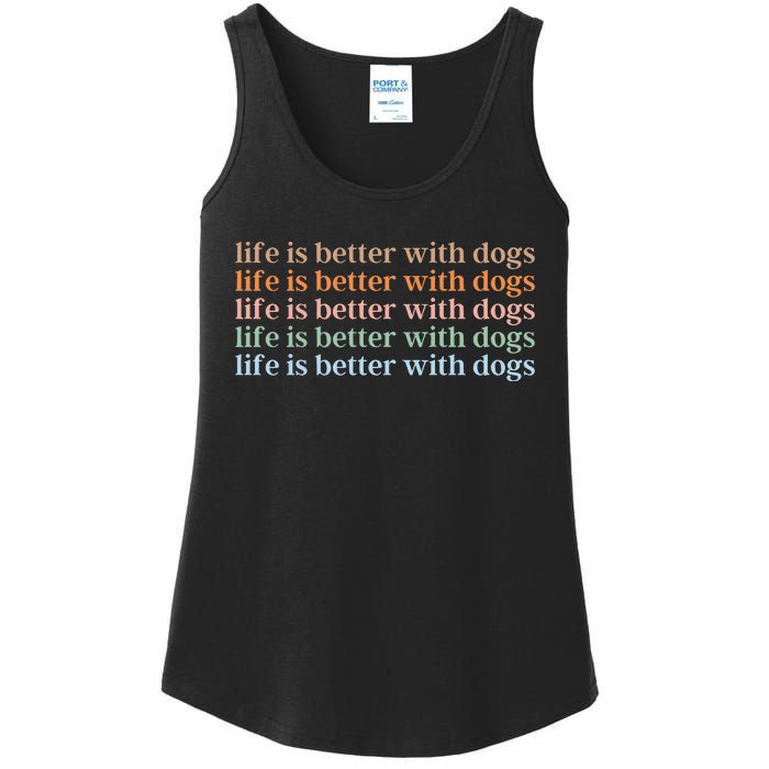 Dog Lover Ladies Essential Tank