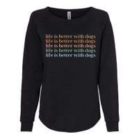 Dog Lover Womens California Wash Sweatshirt