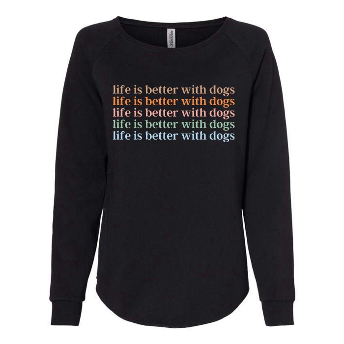 Dog Lover Womens California Wash Sweatshirt