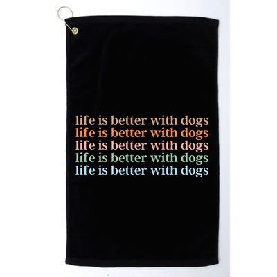 Dog Lover Golf Towel