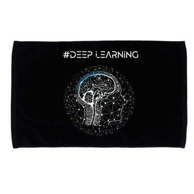 Deep Learning Data Science Machine Learning AI Microfiber Hand Towel