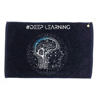 Deep Learning Data Science Machine Learning AI Grommeted Golf Towel