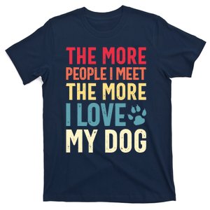 Dog Lover Design, Funny Dog, Antisocial Sarcasm T-Shirt