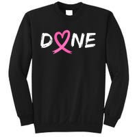 Done Last Day Of Radiation Chemo Breast Cancer Love Heart Sweatshirt