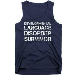 Developmental Language Disorder Survivor Tank Top