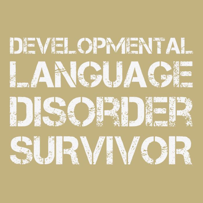 Developmental Language Disorder Survivor Button