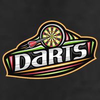 Darts Logo 7 Panel Mesh Trucker Snapback Hat