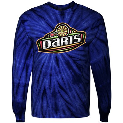 Darts Logo Tie-Dye Long Sleeve Shirt