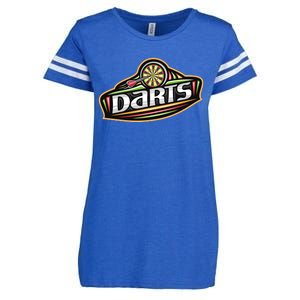 Darts Logo Enza Ladies Jersey Football T-Shirt