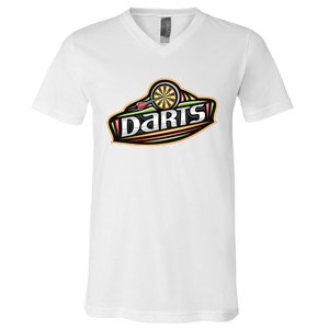 Darts Logo V-Neck T-Shirt