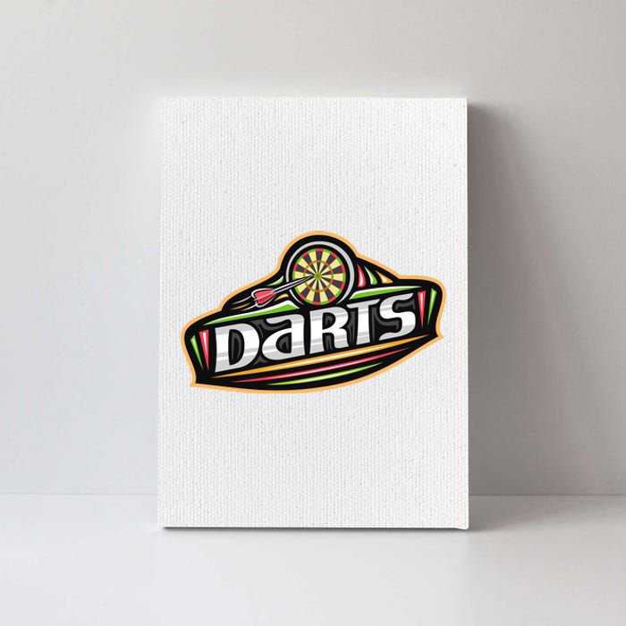 Darts Logo Canvas