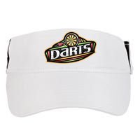 Darts Logo Adult Drive Performance Visor