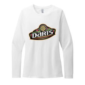 Darts Logo Womens CVC Long Sleeve Shirt