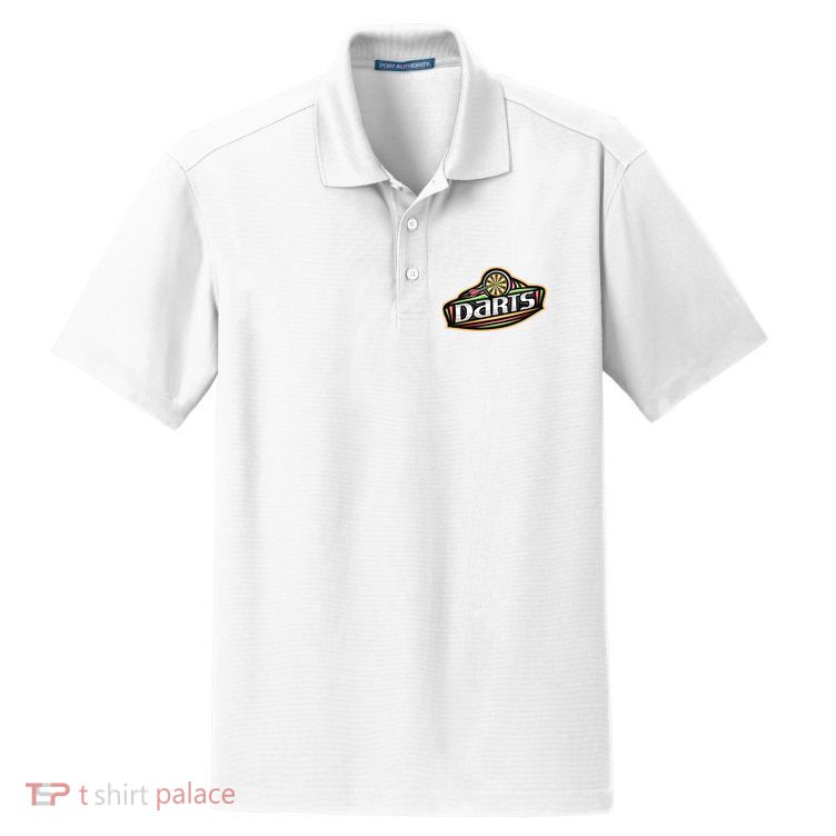 Darts Logo Dry Zone Grid Polo