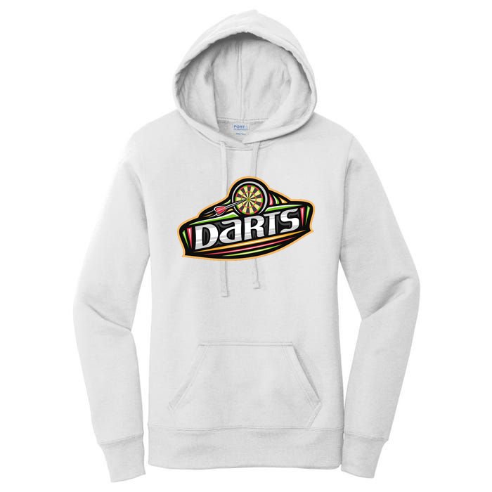 Darts Logo Women's Pullover Hoodie