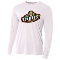 Darts Logo Cooling Performance Long Sleeve Crew