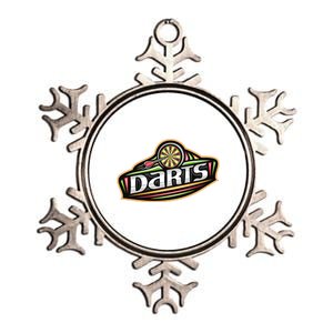 Darts Logo Metallic Star Ornament