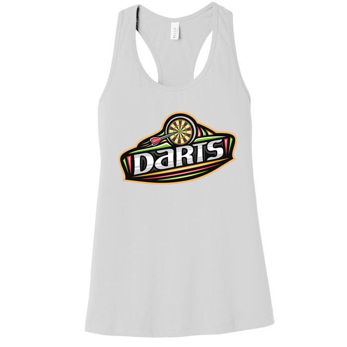 Darts Logo Women's Racerback Tank