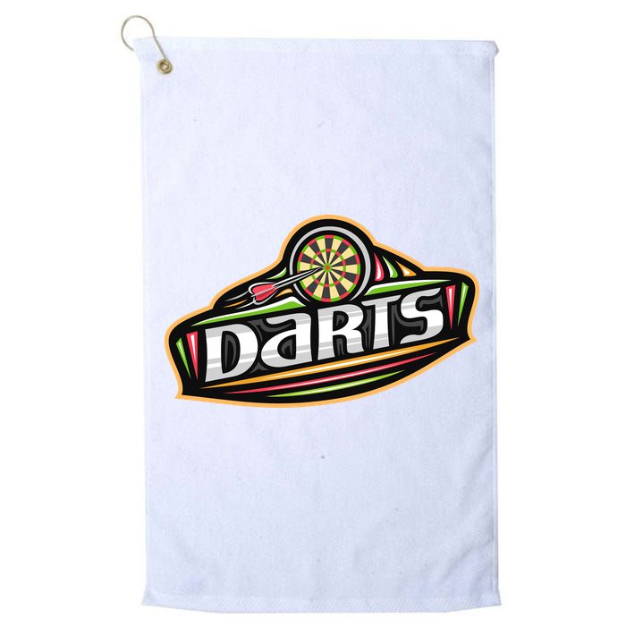 Darts Logo Golf Towel