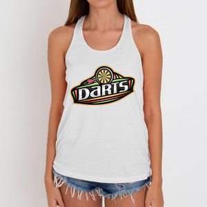 Darts Logo Women's Knotted Racerback Tank