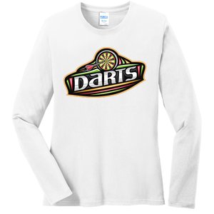 Darts Logo Ladies Long Sleeve Shirt